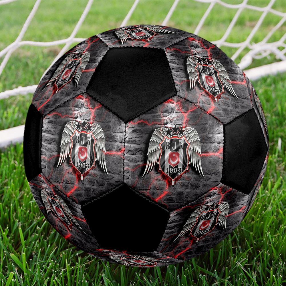 Beşiktaş J.K Fußball Bunt Alle Altersgruppen Maschinengenäht PVC Wettkampfbereit Langlebig Hoher Rückprall.GRÖSSE5