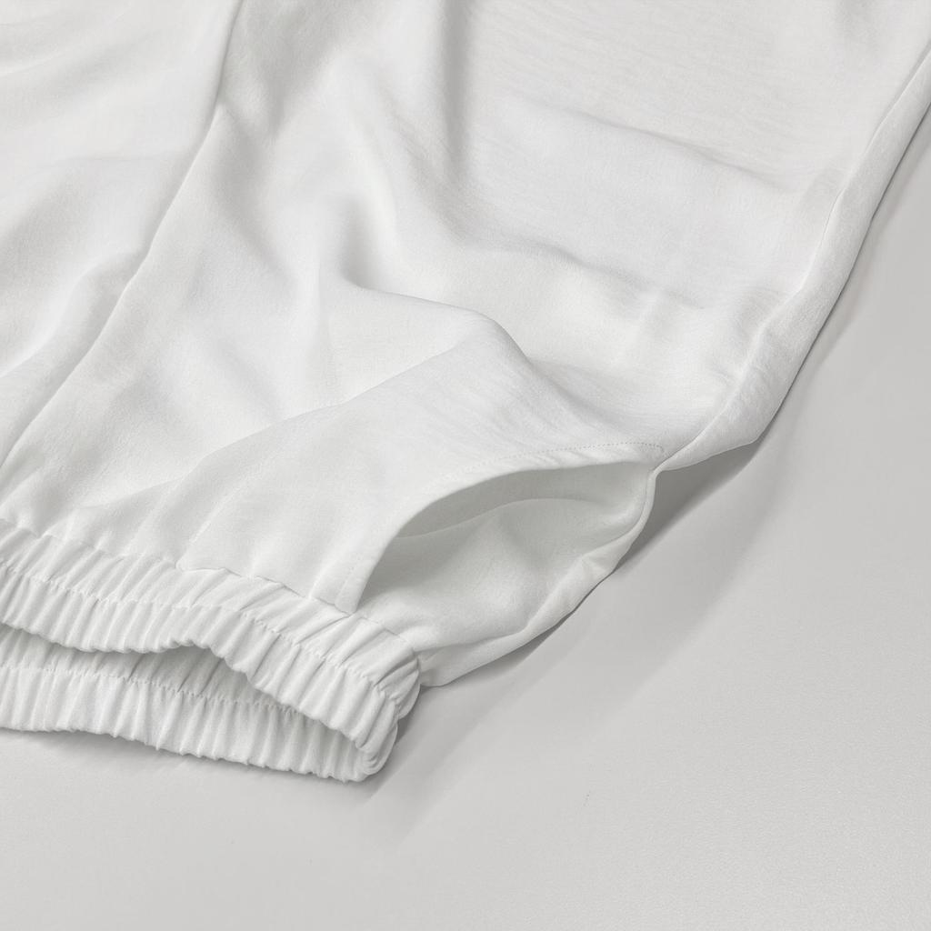 French Casual Two-Piece Loungewear Set: Relaxed Shirt and Pants for Women