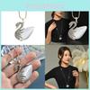 Elegant Swan Necklace For Women With Cat's Eye Stone And Crystal Pendant In Style