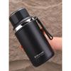 Large Capacity Insulated Cup Made of 316 Steel for Adults, Men's Business Tea Cup with Filter, Portable Outdoor Cup for Car Use
