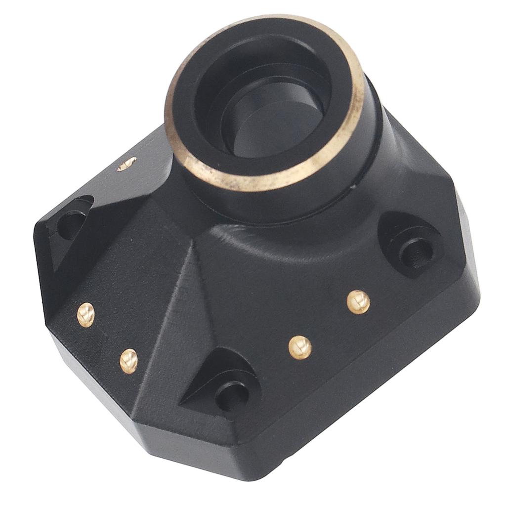 Brass Front Rear Axle Housing Output Differential Cover Upgrades Parts Accessories for Axial Capra 1 10 RC Crawler Car