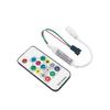 Bluetooth RGB LED Strip Controller, 24-Key Remote, Dream Color, Lotus Lamp, 5V/12V/24V, Seven-Color Dimmer