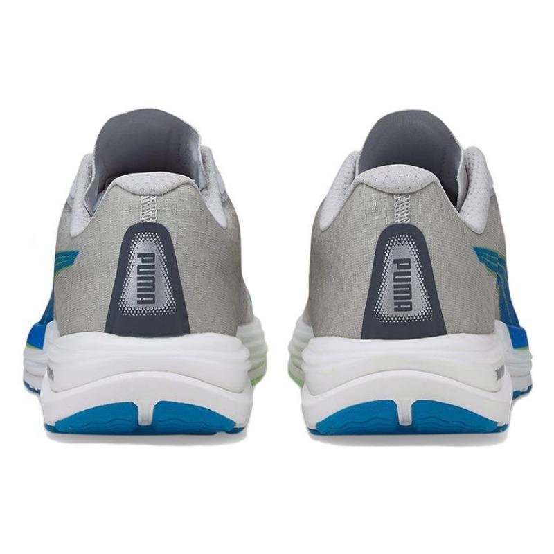 PUMA Velocity Nitro 2 Lightweight Cushioned Running Shoes Men Grey Blue 376263-01