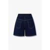 Studio Tomboy Denim Twill Back Banded Shorts  9176262983ct 