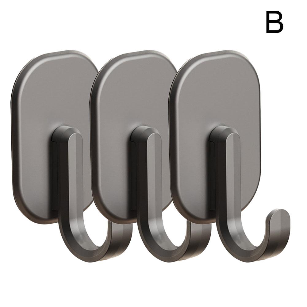 Non Perforated Refrigerator Magnetic Hook, Household Door Rear Hook, Multifunctional Thickened Strong Suction, Reusable Suction