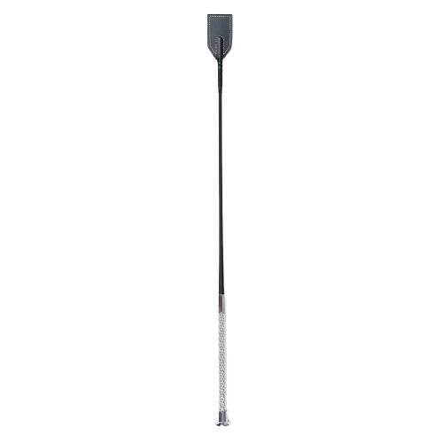 Dublin Embossed Leather Horse Riding Whip