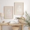 Modern Boho Minimal Arabic Islamic Quotes Calligraphy Quran Verse Allah Muslim Wall Art Print Pictures Living Room Home Decor