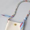 Neue Mode Frühjahr Frau Handtasche Zubehör Ketten Abnehmbare Lange Crossbody Nette Print Silk Strap Frauen DIY Kette Tasche Griffe