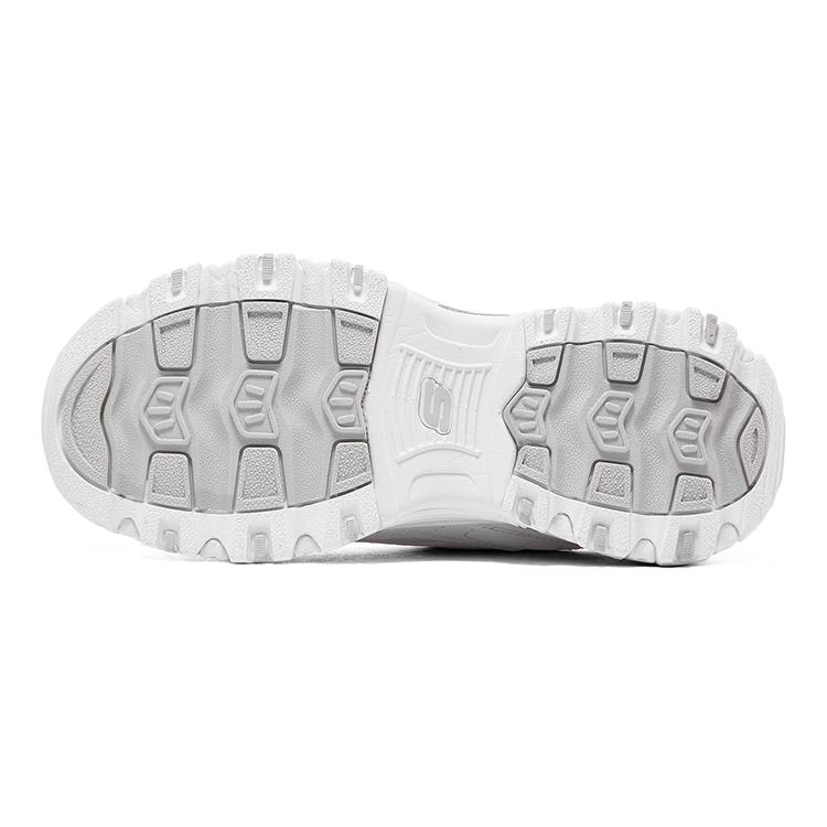 Skechers D'LITES Kids Lifestyle Shoes White Teenagers 302539L-WSL