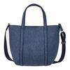 New MLB Artificial Leather Tote Bag, Shopping Bag, Shoulder Bag, Crossbody Bag, Handbag Regular Unisex Indigo 3AORS884N-50INS