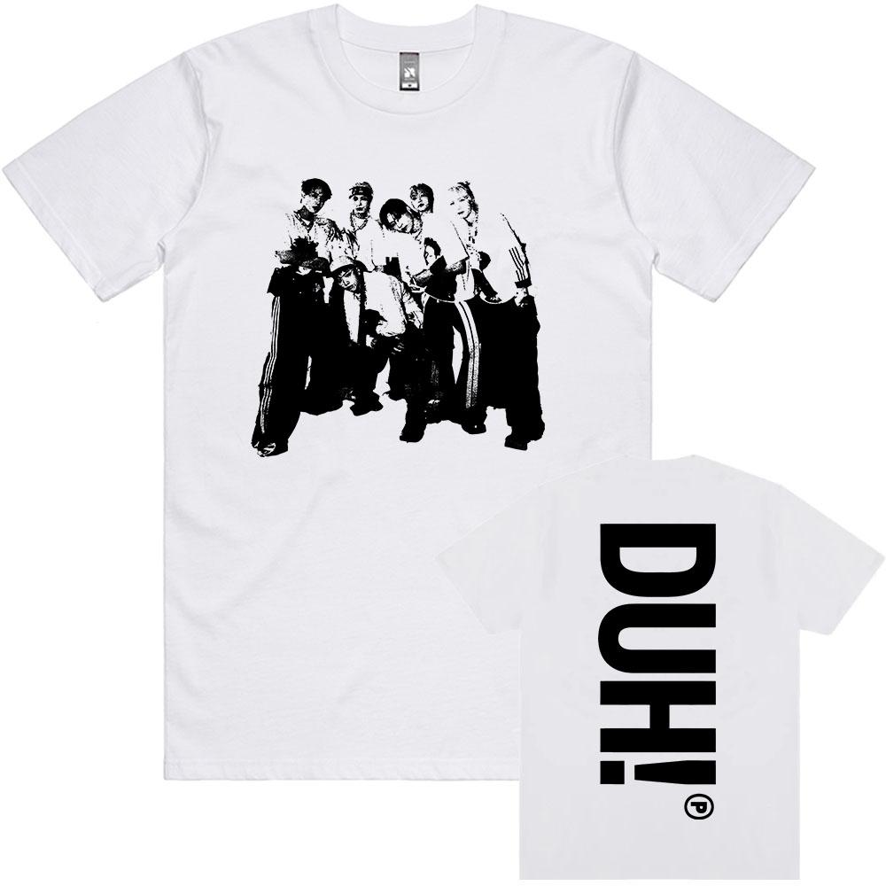 2025 Summer Korean Band P1Harmony Printed Tshirt Short Sleeve Mens Cotton Tshirt Fashion Casual Street Wear