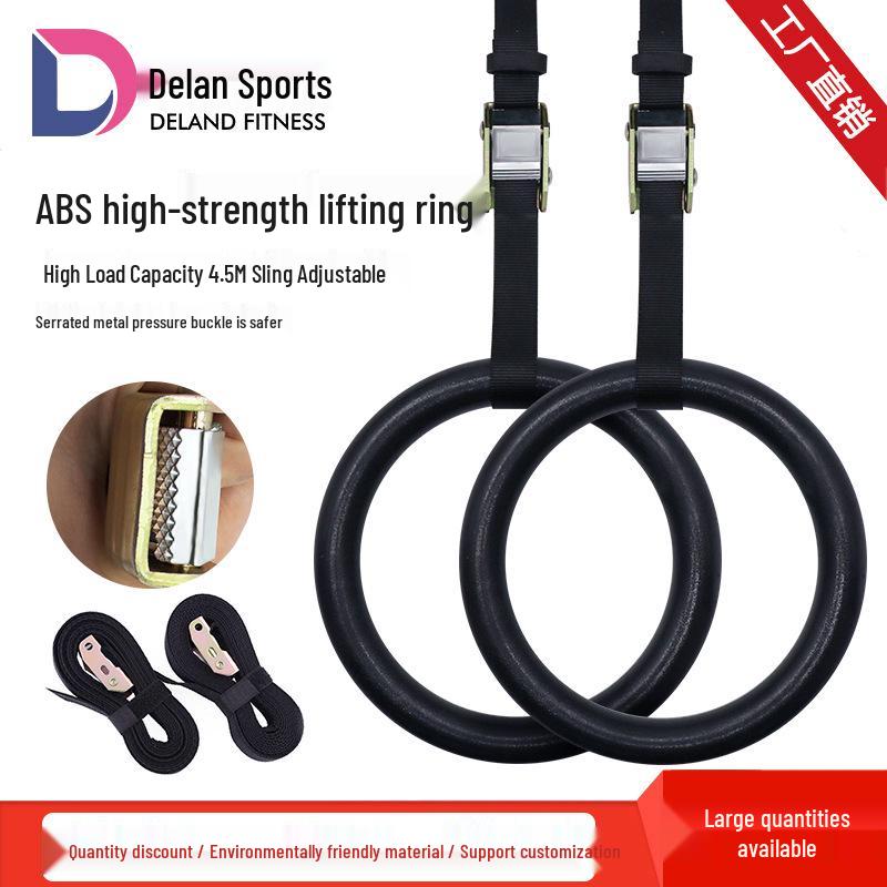 ABS Gymnastic Rings for Dance and Stretching – Indoor Fitness Rings for Home Workouts