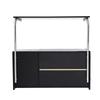 Storage Cabinet, Kitchen Storage Cabinet, Storage Cabinet with Partition, Multi-tier Storage Organizer for Kitchens, Dining Room
