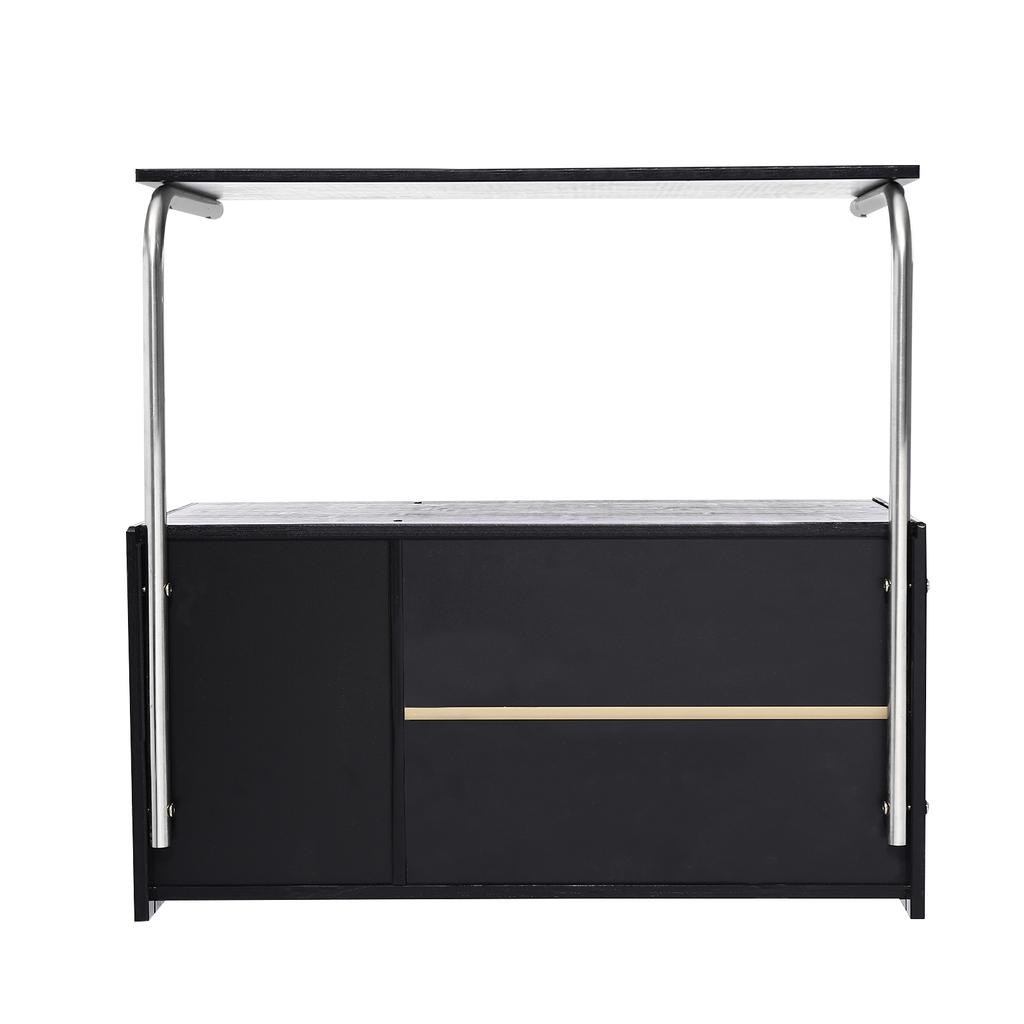 Storage Cabinet, Kitchen Storage Cabinet, Storage Cabinet with Partition, Multi-tier Storage Organizer for Kitchens, Dining Room