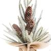 Tabletop Christmas Tree Artificial Xmas Ornament Crafts for Bedroom