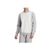 Adidas Originals Colorblock Crew Neck Fitted Long Sleeve Knit Sweater Men Tops Grey IM4448