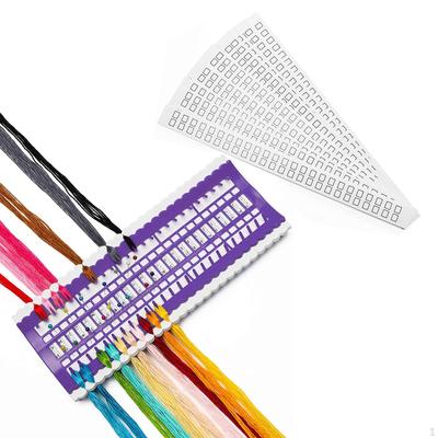 Stickgarn-Organizer mit 50 Positionen, Stichhalter, Sortierung
