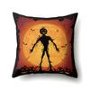 Halloween Pillowcase Car Waist Pillow Pumpkin Sofa Cushion Cover Office Home Living Room Pillowcase