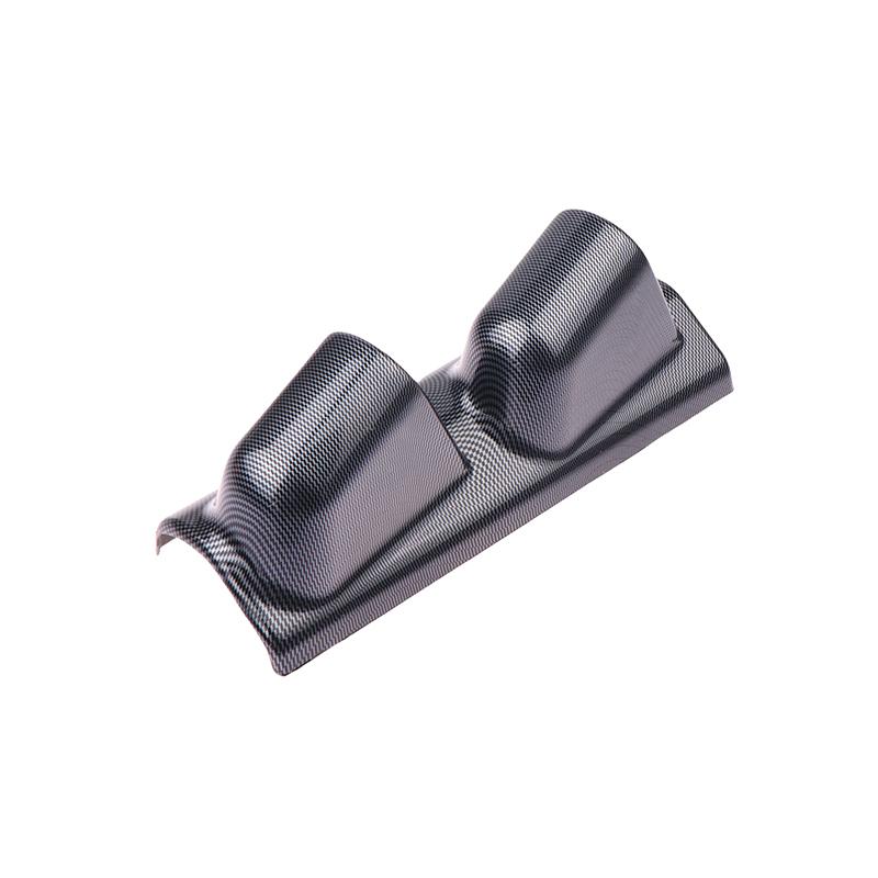 Supporto per Manometri Universale per Auto da 2 Pollici 52 Mm Nero Singolo Doppio Triplo Pod Sinistro per Auto con Guida a Sinistra per Pod da 2 Pollici 52 Mm