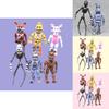 Cartoon Action Figures Handmade Cake Decor Toys 10cm Plastic Collectible Display Figurines