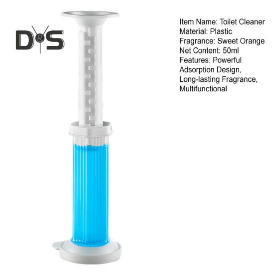 Toilet Cleaner Gel Powerful Adsorption Design Long-lasting Fragrance Toilet Deodorizer Gel Bathroom Kitchen Hotel Cleaning Solution