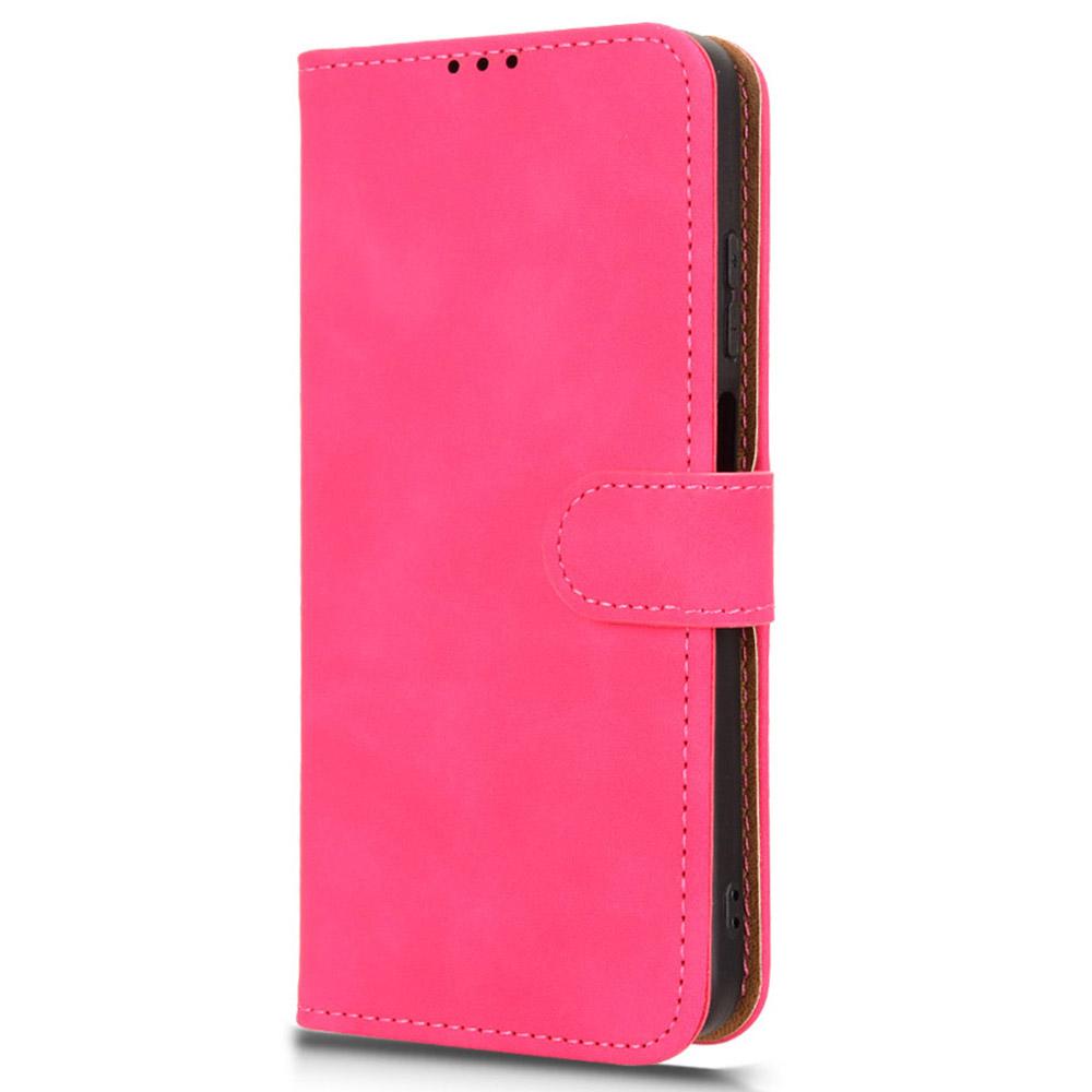 For Motorola Moto G05 4G/E15 4G Leather Case Skin Feel Anti Drop Wallet Flip Phone Cover