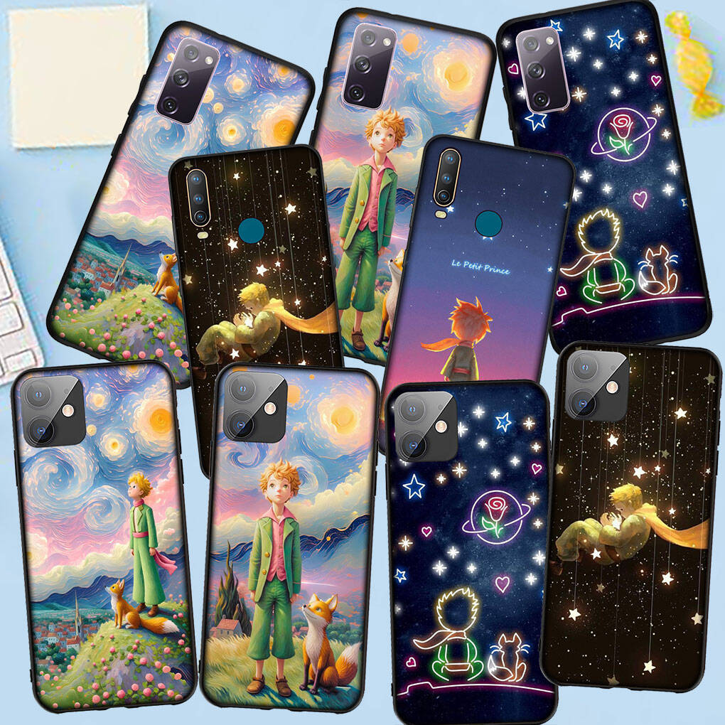 Handyhülle für iPhone 17 16 15 Xiaomi Poco F8 F7 X7 X6 M8 F6 C85 C75 C71 Redmi Note 14 13 12 11 Pro Max A3 A4 14C 13C 15C 9C Der kleine Prinz Hülle