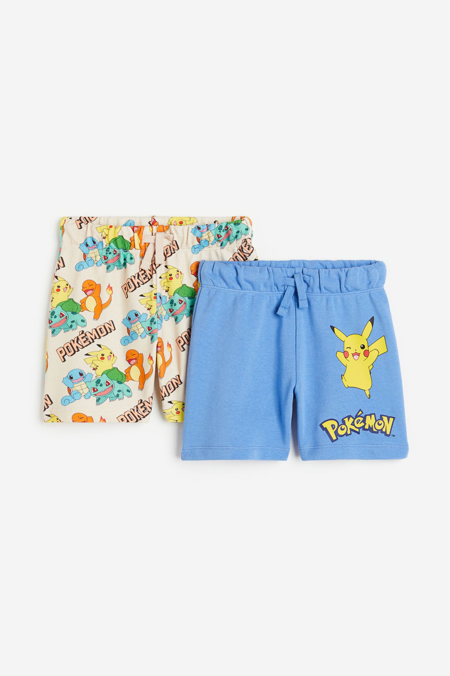 

2-pack printed sweatshorts