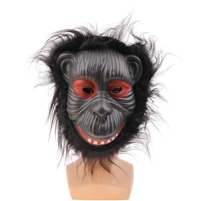 Simulering 3D Eva Djurmask Valp Leopard Schimpansmask Semesterfest Maskerad Cosplaymasker Kostymrekvisita Festtillbehör