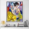 Disney Diamond Painting Snow White and The Seven Dwarfs Artistic Illustration 5D Full Diamond Art Mosaic DIY Embroidery Cartoon Wall Decoration