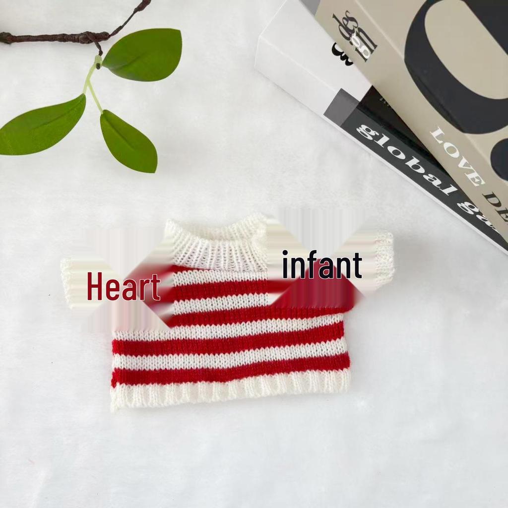 Little Bear Cotton Hoodie Sweater for 30cm Plush Doll Toy Accessories