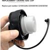 52100552AG Gas Cap Fuel Cap Replacement For Jeep Wrangler JK TJ Liberty Cherokee Compass Commander Patriot Grand Cherokee 2000-2018 & More -