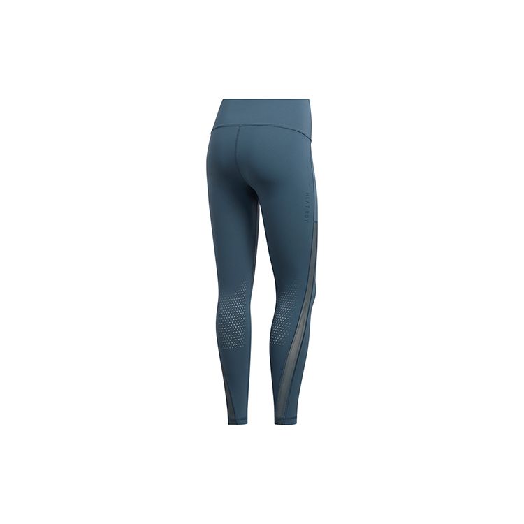 Adidas Tight Yoga Training Fitness Pants Women Pants Legacy-Blue GH8508