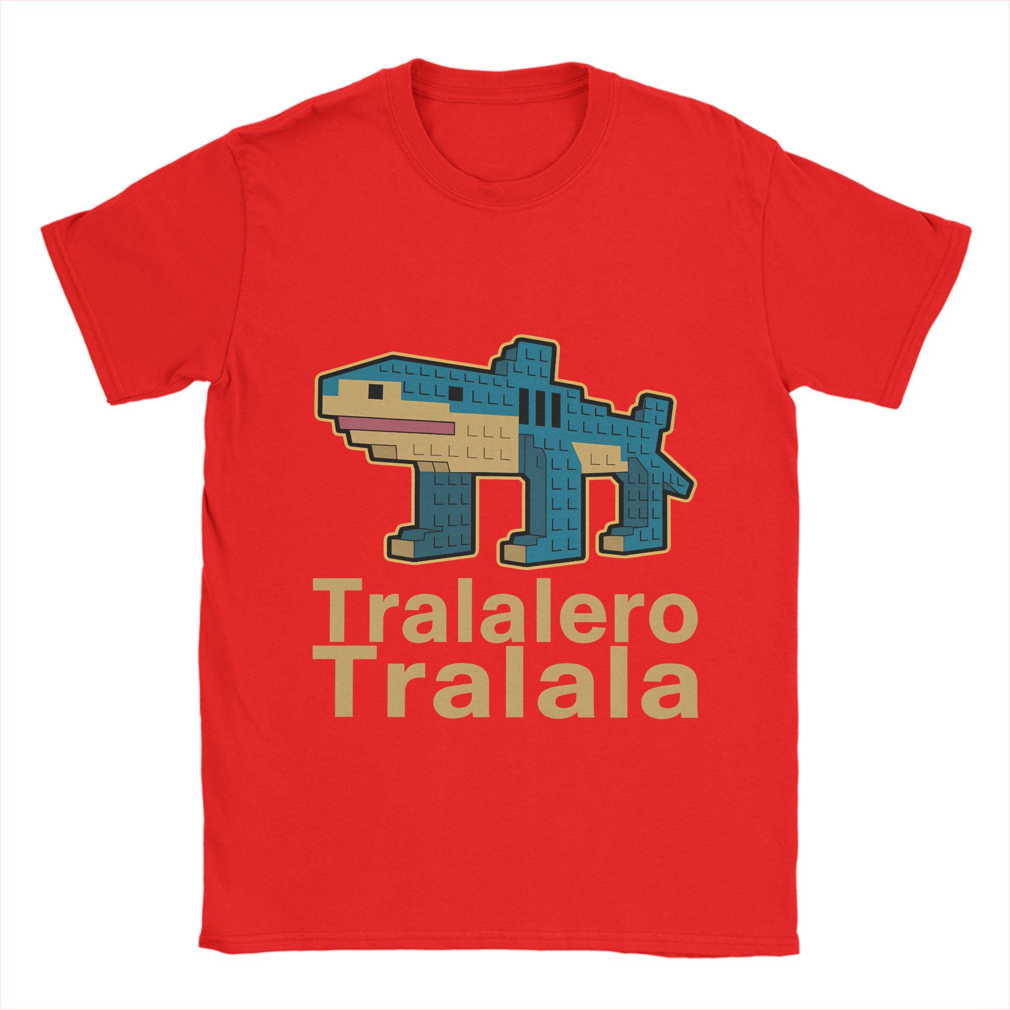 

Summer Tralalero Tralala Popular T Shirts 100 Cotton Tshirt for Men Y2K Retro Custom Logo Short Sleeve Clothing S