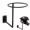 Motorcycle Helmet Metal Wall Mounted Hat Rack Screw Black Paint Baking Rack Bicycle Display Holder Moto Equipments Accessories