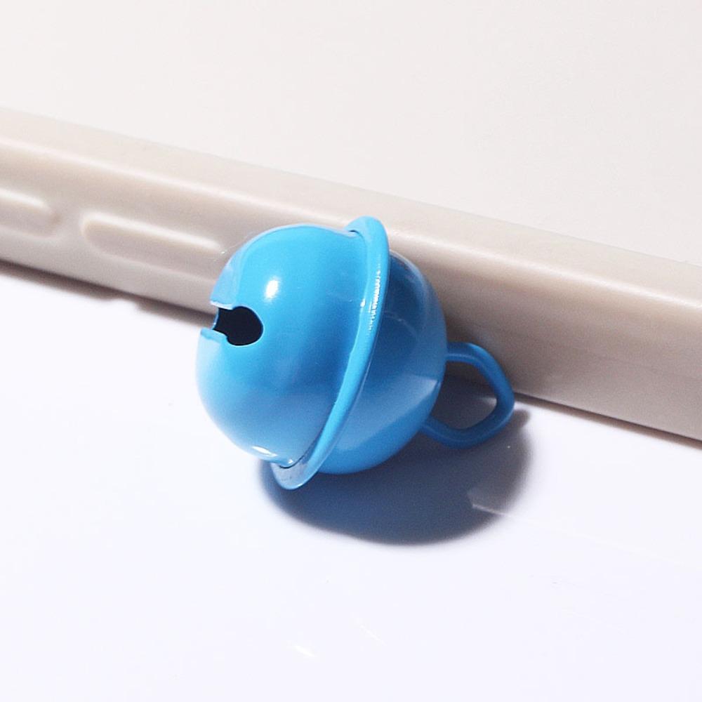 5pcs 18mm Jingle Bells Metal Beads Candy Color Metal Bell Ring Pendant Christmas Decoration