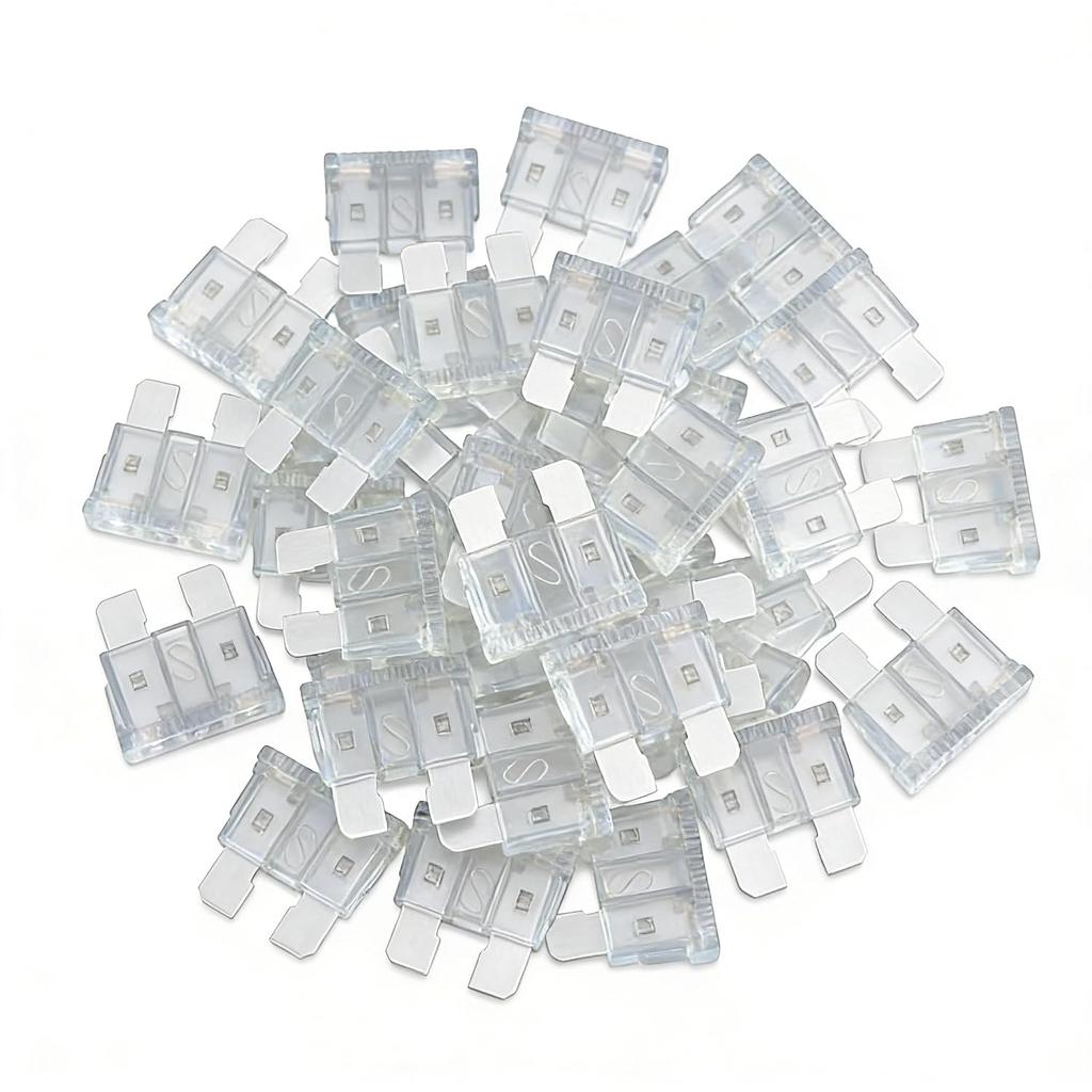 (80Pcs) 10 Amp Standard Fuse, 10A Car Blade Fuses for Car/RV/Truck/SUV/Motorcycle/Boat