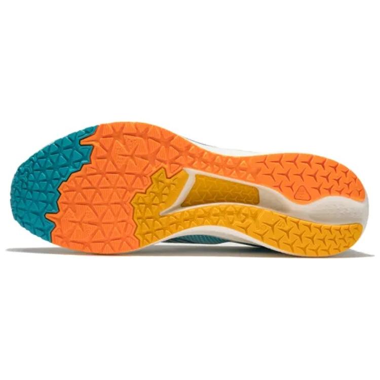 Li Ning Red Hare 5 Cushioning Slip Resistant Abrasion Resistant Low Top Lightforam Plus Running Shoes Men's White Blue ARMS009-1