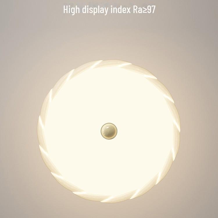 French Medieval Style Cream Ceiling Lamp for Master Bedroom & Children's Study - Full Spectrum Eye Protection