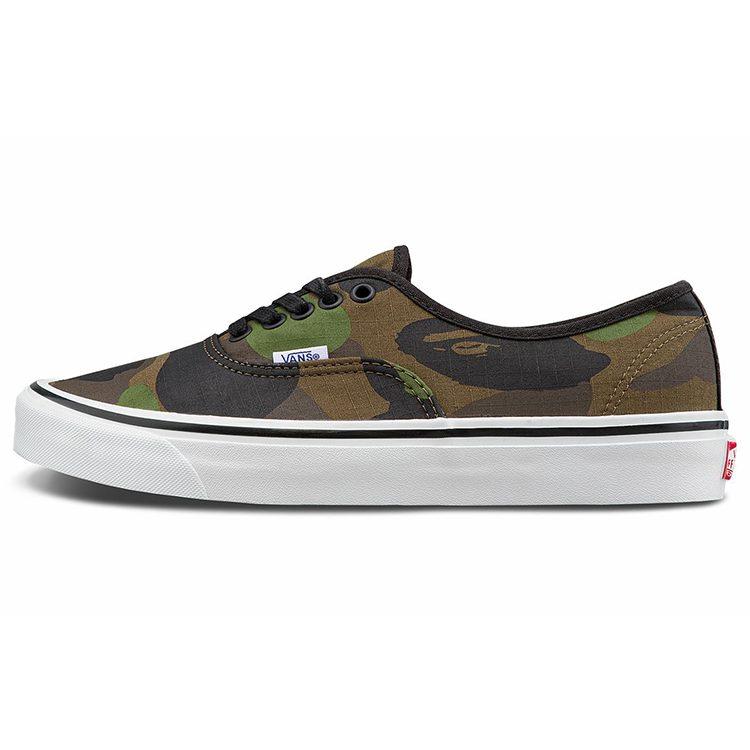 Authentic Bape x Authentic Vans 44 Dx 'First Camo' VN0A38EN7BC