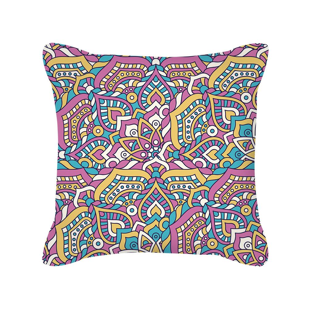 New Product Pillow Ins Nordic Style Geometric Pattern Plush Pillow Cover Sofa Cushion Cover