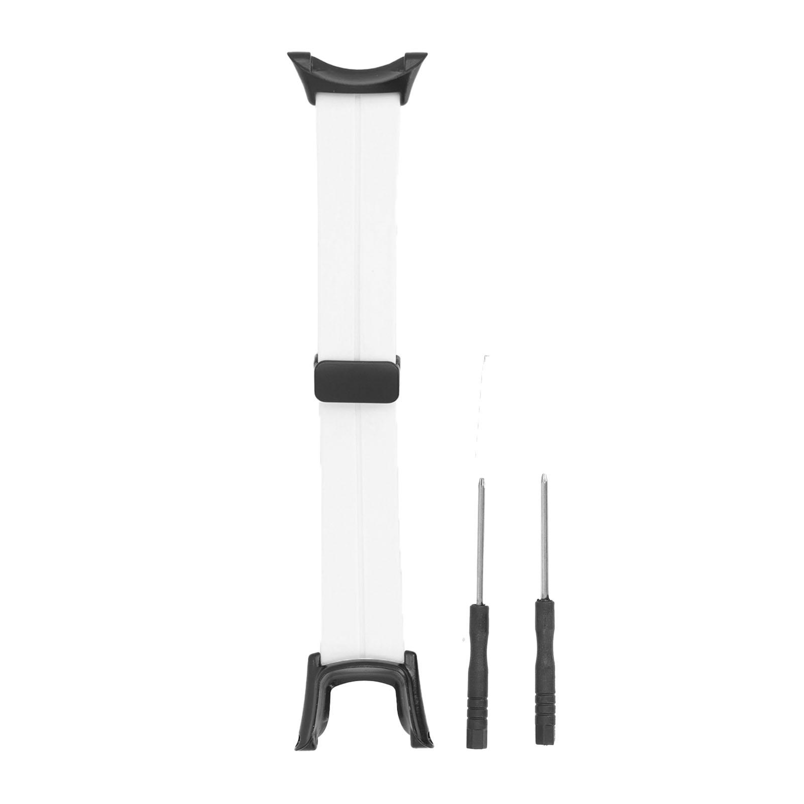 

Silicone Watch Strap Waterproof Magnetic Folding Buckle Replacement Watchband for Suunto Ambit 1 2 белый