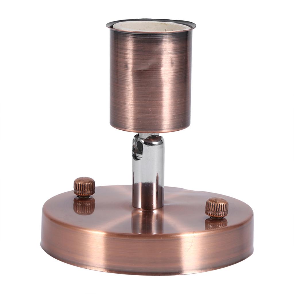 1Pc E27 Modern Vintage Ceiling Light Wall Mounted Lamp Bulb Holder Socket 180 Degrees Rotating
