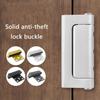 Aluminum Alloy Antitheft Door Latches Bolt Door Reinforcement Lock Hardware Convenient Home Security Door Lock Enduring