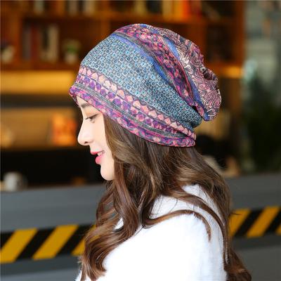 Damenhüte Frühling und Sommer Dünnschliff Kopfbedeckung Kappe Atmungsaktiv Glatze Chemotherapie Kappe Mondhut Turban Outdoor Hut