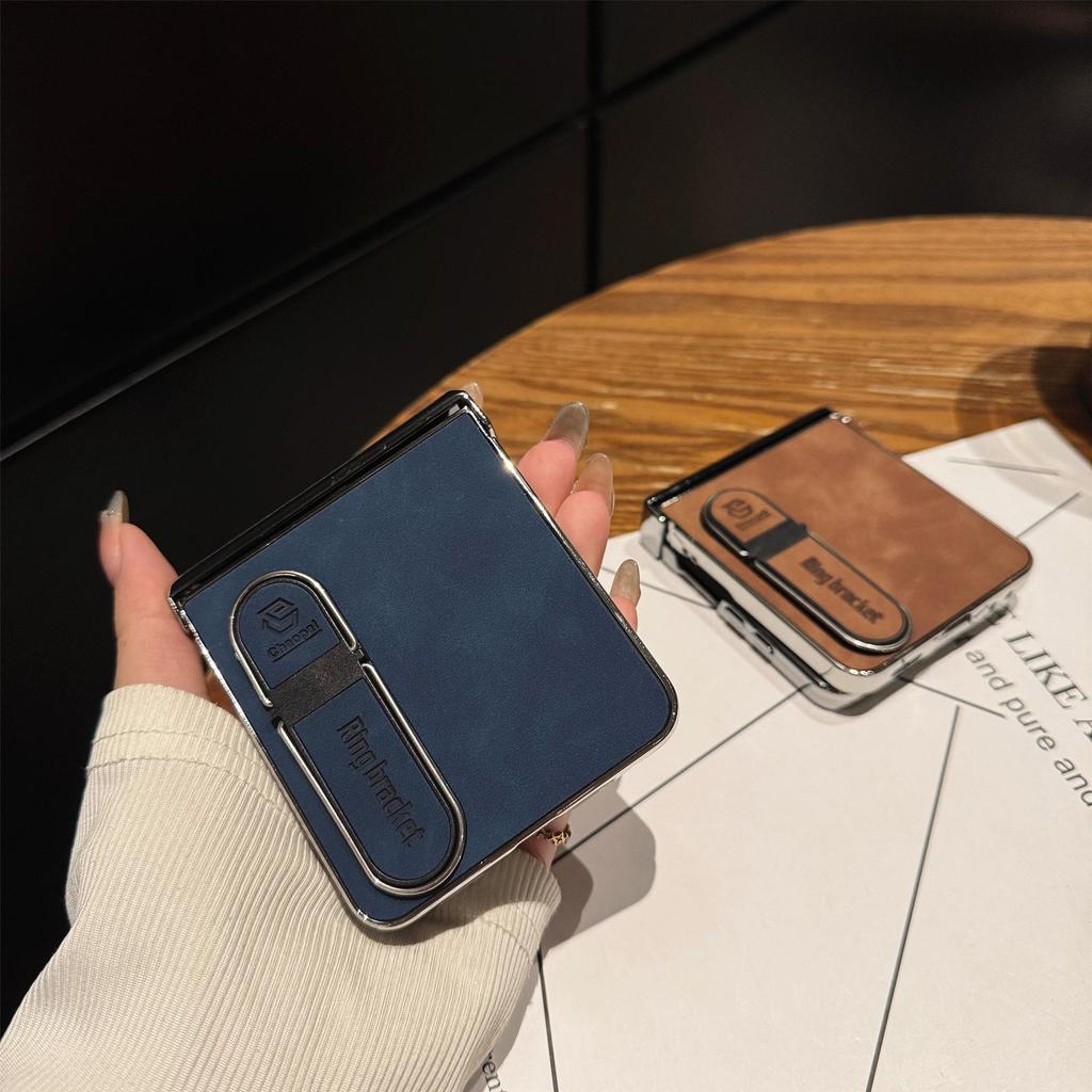 Samsung Z-Flip 7/6 Opvouwbare Valbestendige Hoes met Vingertopstandaard