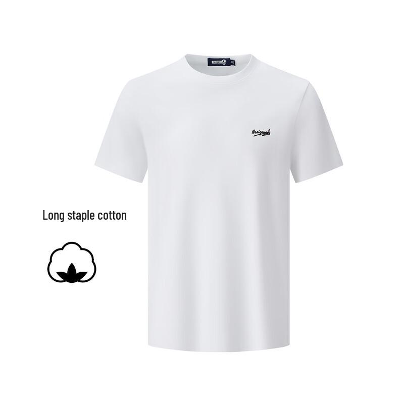 Navigare Men s Tech White Regular Short-Sleeve T-Shirt 2XL