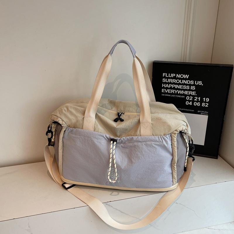 Multi-Colour Lightweight Luggage Bag for Women Large Capacity Expandable Men Crossbody Gym Bag Handheld Short Trip Travel Bag