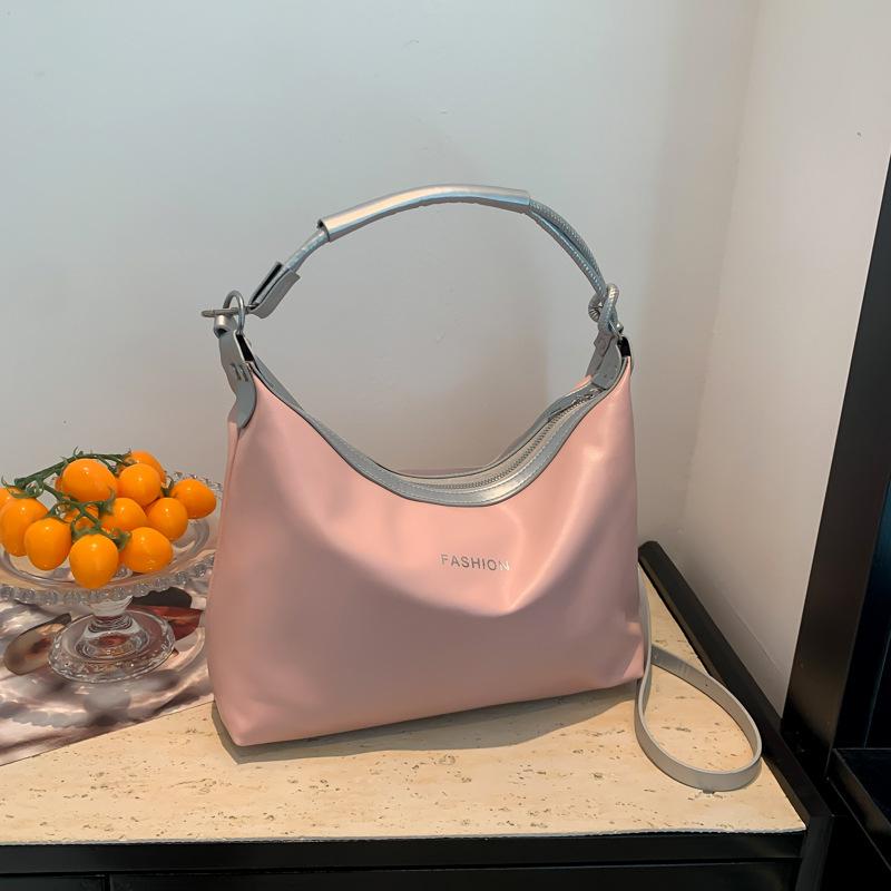 

Модна сумка-відро під пахви, нішевий дизайн, сумка через плече, літо 2024, нова нішевий дизайн, сумка-тоут великої місткості рожевий