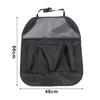 1Pcs Car Anti-Dirt Pad For Children Kids Auto Seat Back Protector Cover Universal Car Back Seat Organizer With Storage Pockets